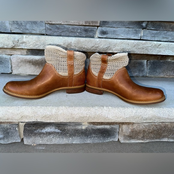 EUC Timberland Savin Hill crocheted women’s cutie booties - Picture 9 of 12